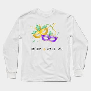 Beaucoup New Orleans Double Mask Long Sleeve T-Shirt